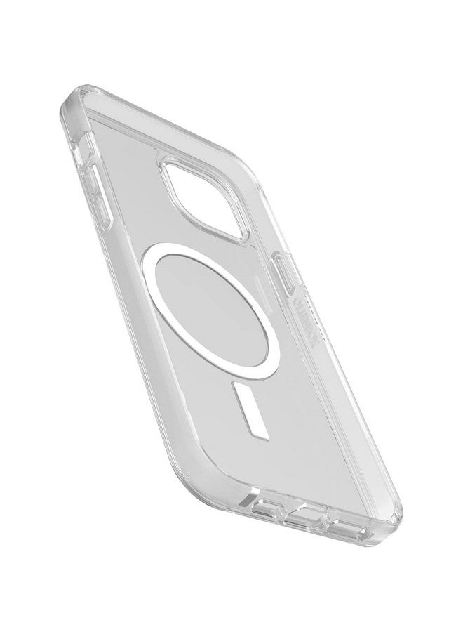 أوتربوكس جراب OtterBox Symmetry Series+ لهاتف iPhone 14 Plus - شفاف، فائق النحافة، يلتصق بـ MagSafe، حواف مرتفعة تحمي الكاميرا والشاشة - Image 3