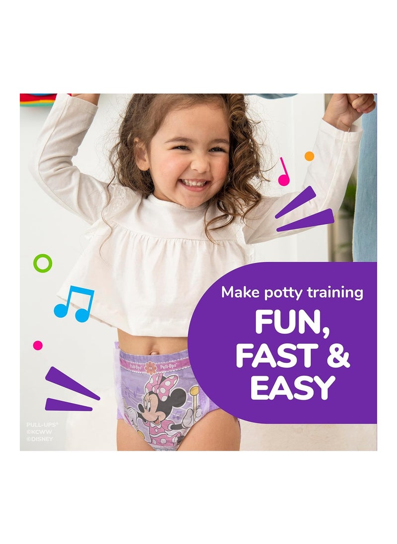 Pull-Ups Pack Of 74 Girls Potty Training Pants, 4T-5T, 38 - 50 Pound  - Image 3
