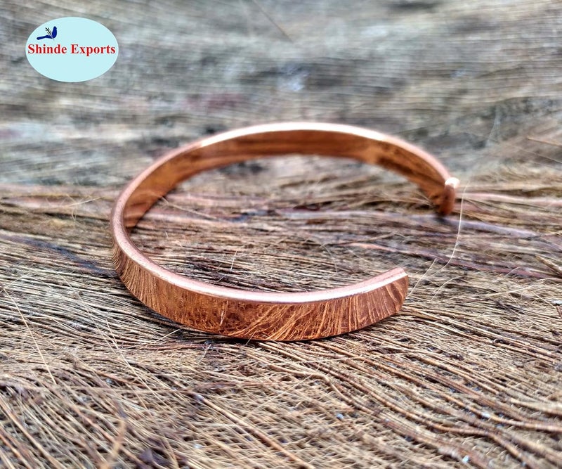 SHINDE EXPORTS Pure Copper Kada/Bracelet for Men and Women. - Image 4