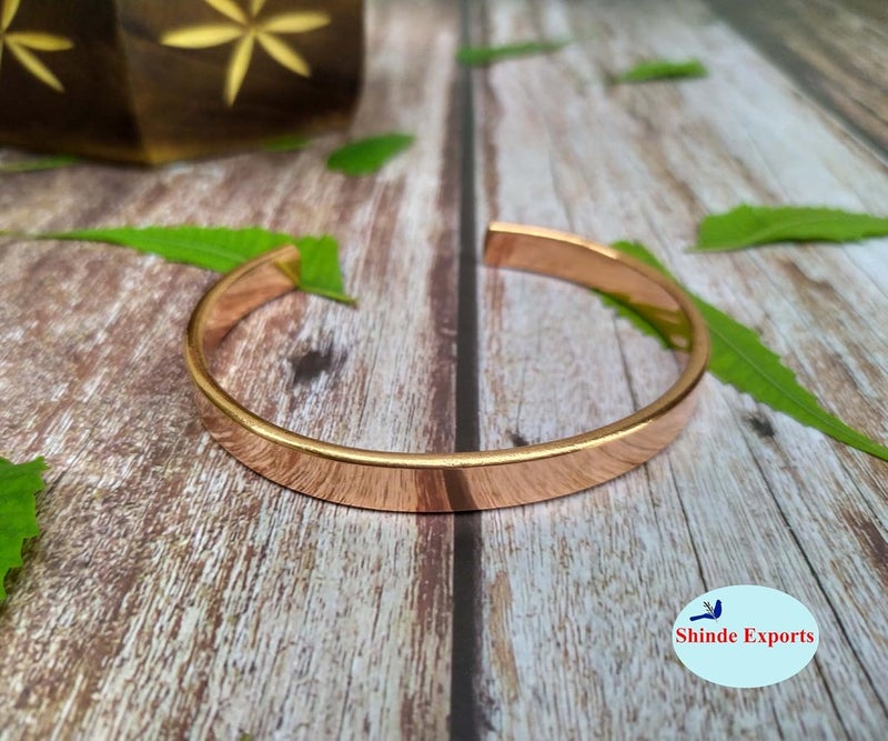 SHINDE EXPORTS Pure Copper Kada/Bracelet for Men and Women. - Image 5