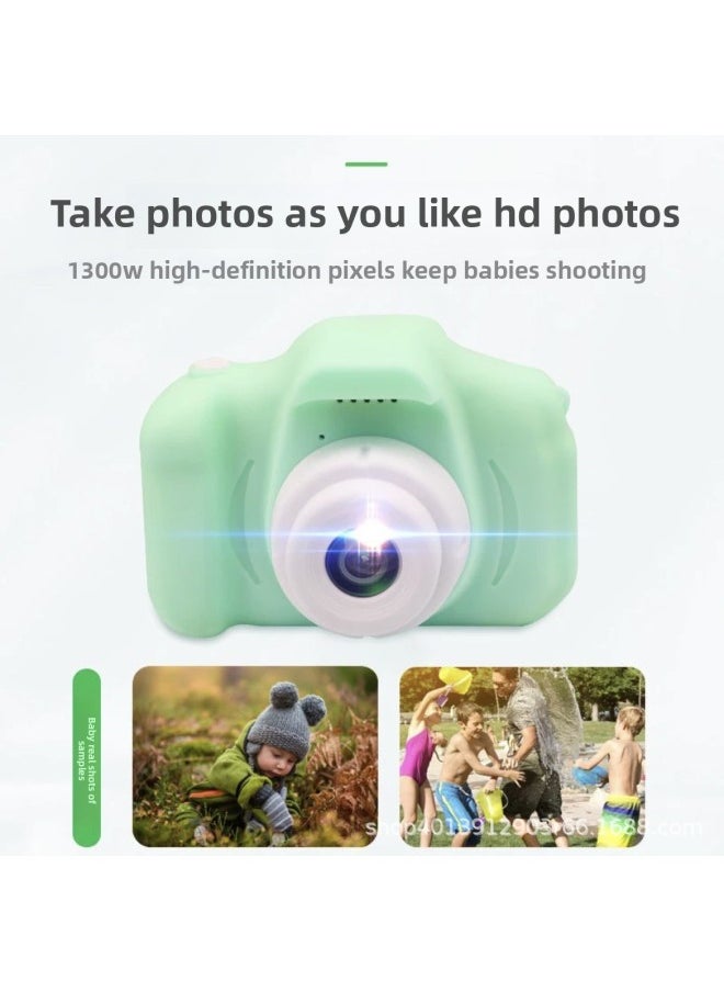 Children's Camera Can Take Pictures And Video HD SLR Digital Camera Cartoon Mini Camera Toy Birthday Gift-Color:[pink X2] Single Camera Puhui 2000w+ (bare Metal Without Memory Card)  - Image 4