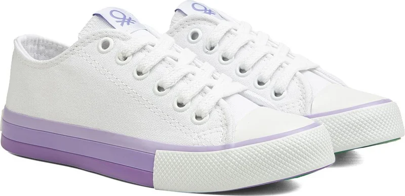 بينيتون ® | BN-90176 - 3374 White Lilac - Women's Sports Shoes