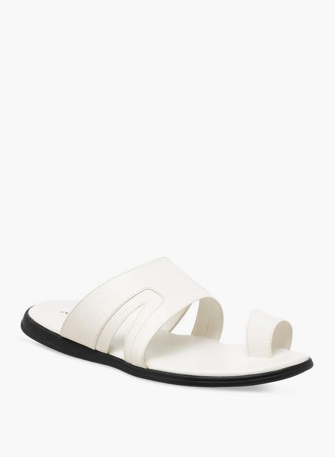 Al Waha Men Toe Loop Detail Arabic Sandals - Image 2