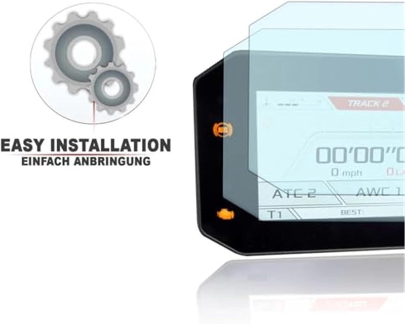 Wivplex Motorcycle Screen Protector for Aprilia Models - Image 3