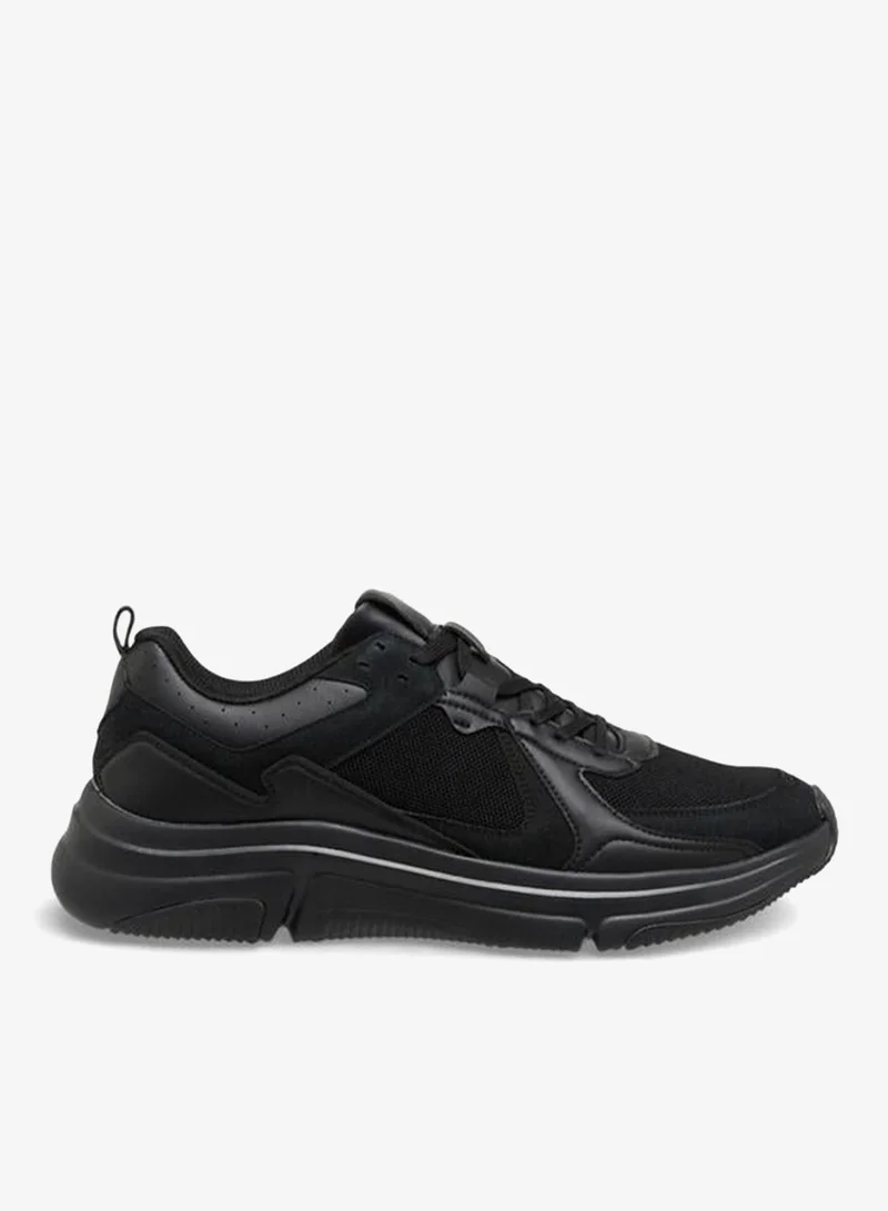 ال بي ال من شو اكسبرس Men Panelled Lace-Up Sneakers