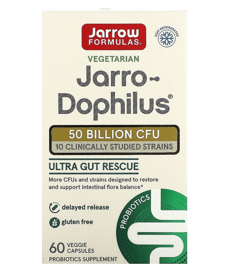 jarrow formulas Jarro-Dophilus 50 Billion CFU 60 Veggie Capsules