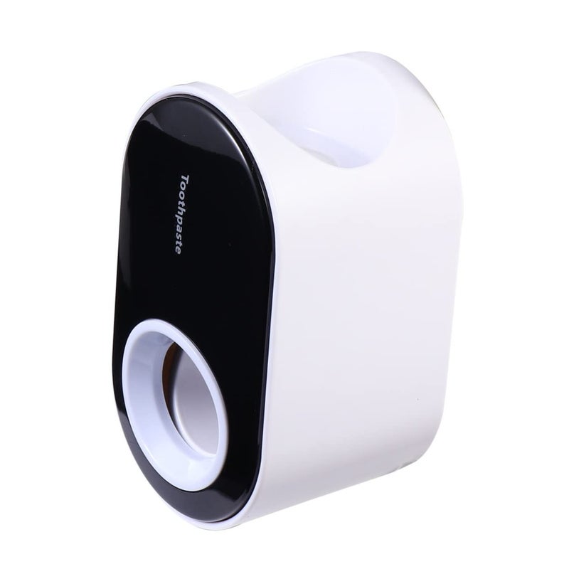 Automatic Toothpaste Squeezer Wall Mounted Dispenser For Bathroom Easy Installation Black - Image 2