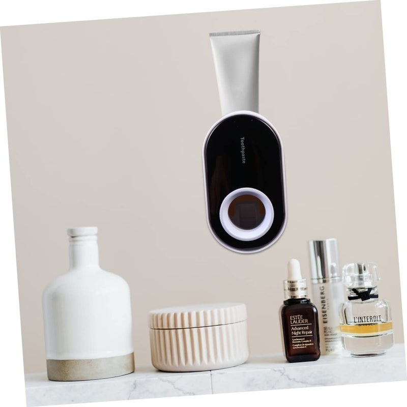 Automatic Toothpaste Squeezer Wall Mounted Dispenser For Bathroom Easy Installation Black - Image 4