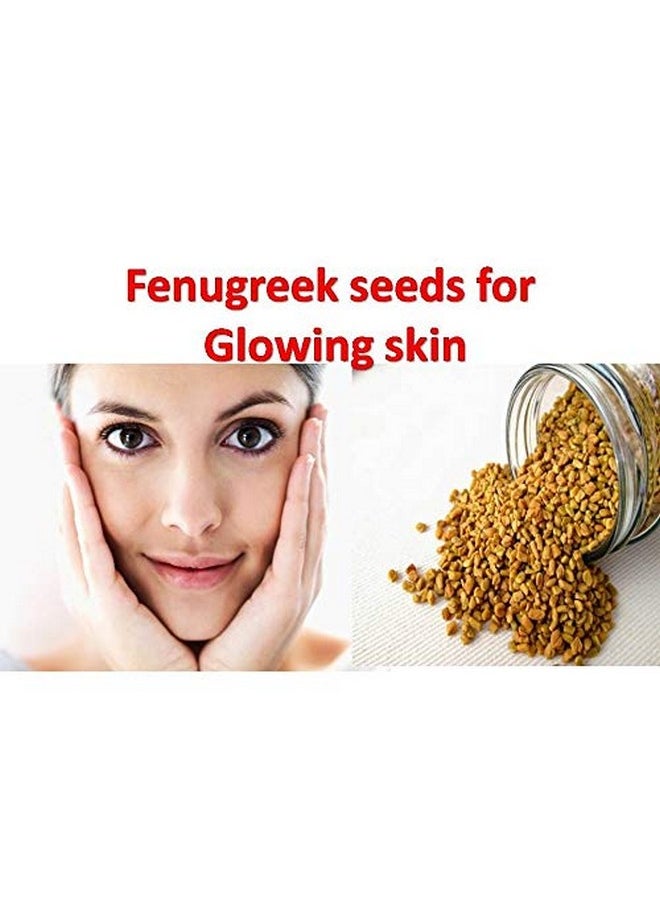 Natural Health Products - Fenugreek Seed Powder, Trigonella Foenum-Graecum - For Hair Care | Hair Nourishment, 200 Gm - Image 1