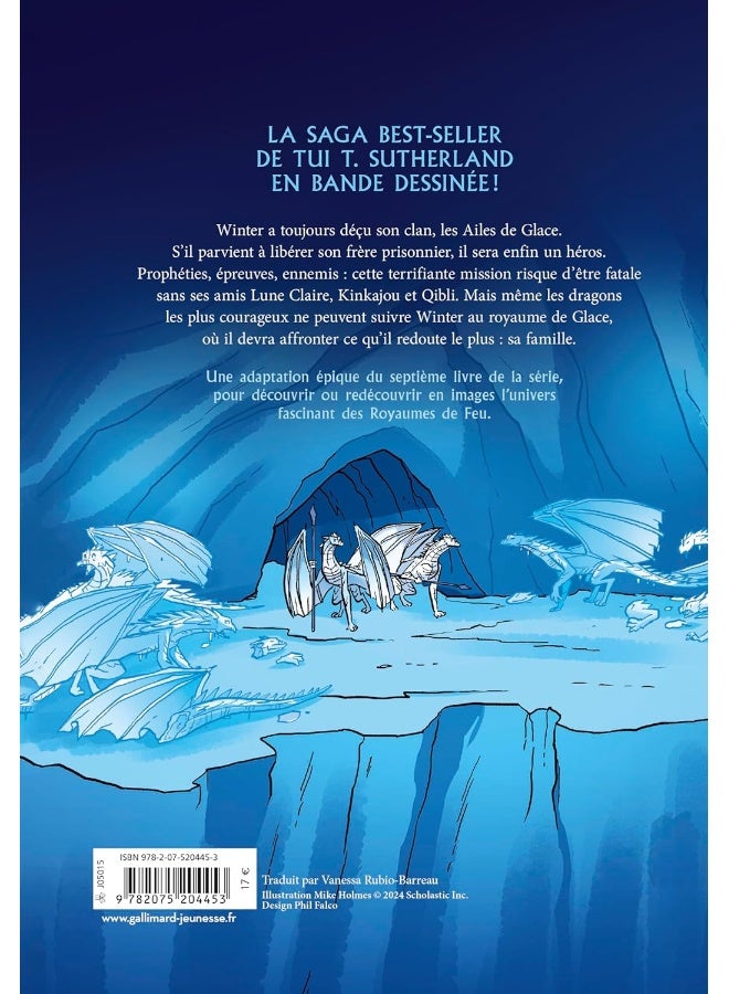 GALLIMARD JEUNE Les Royaumes de Feu: La bande dessinée-Le piège de glace (7) - Image 2