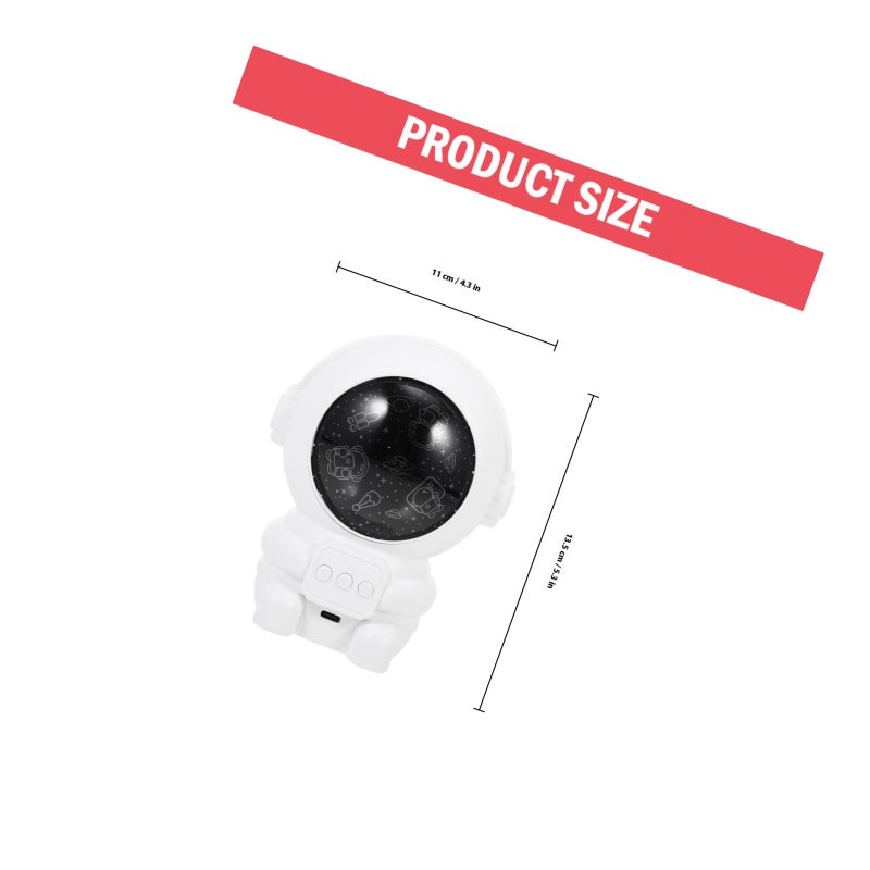 Night Lamp Astronaut Bedside Light Lamp Bedroom Tabletop Projection Lamp - Image 2