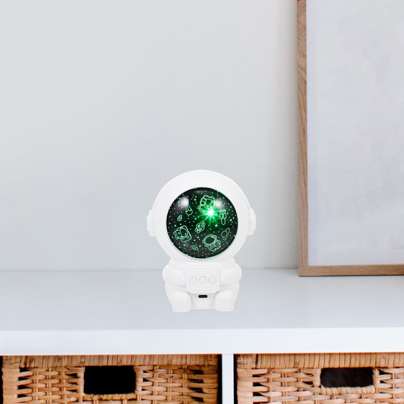 Night Lamp Astronaut Bedside Light Lamp Bedroom Tabletop Projection Lamp - Image 3