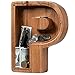 ladenk Piggy Bank for Kids Boys Girls Wooden Large Letter Piggy Bank Alphabet Money Bank with Initial P Coin Bank Fun Gifts for Birthday Christmas Festival Baby Shower - Image 2