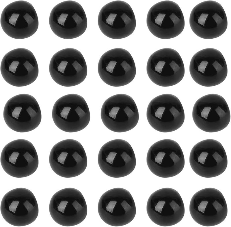 50PCS Round Pearl Buttons for Clothing Crafts Shirts Sweaters Coats Colorful Lasting Luster - Image 2