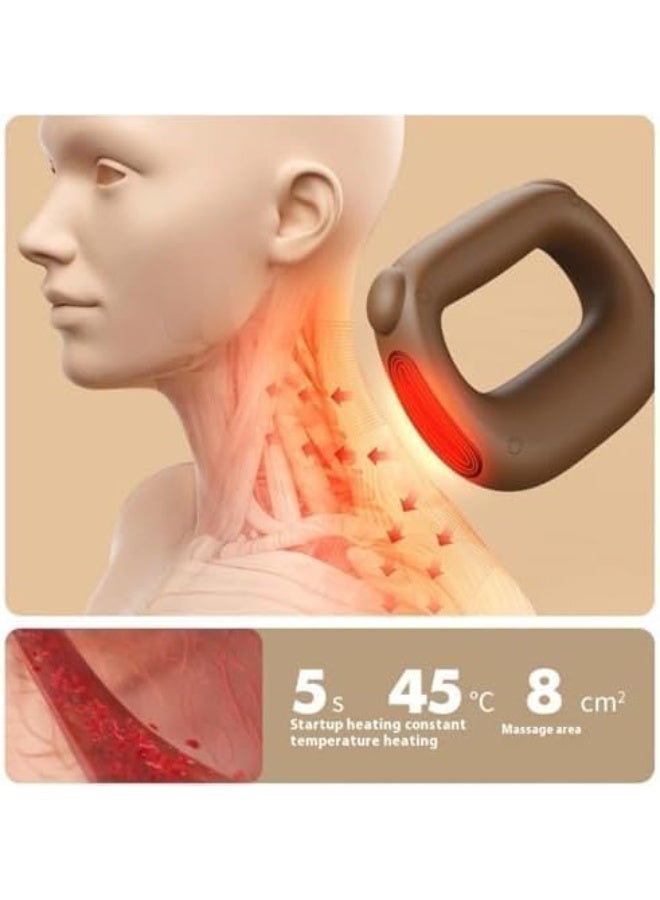 Portable Electric Fascia Ring Massager Full Body Deep Tissue Vibration Muscle Recovery Device with Adjustable Massage Modes - Image 5
