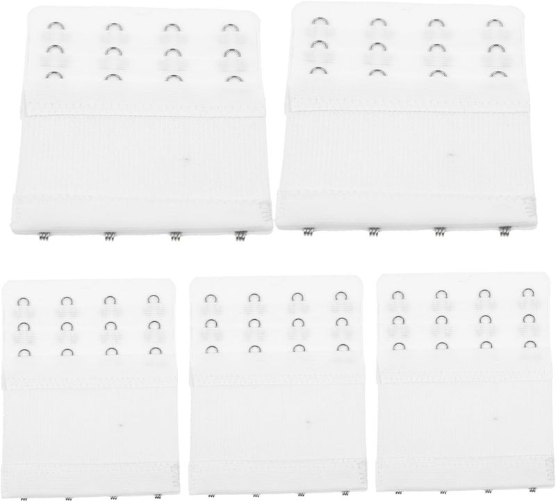 FRCOLOR Elastic Strap Extender Hooks for Women Underwear Buckle Hook for Fit Convenient Replacement for Straps - Image 1