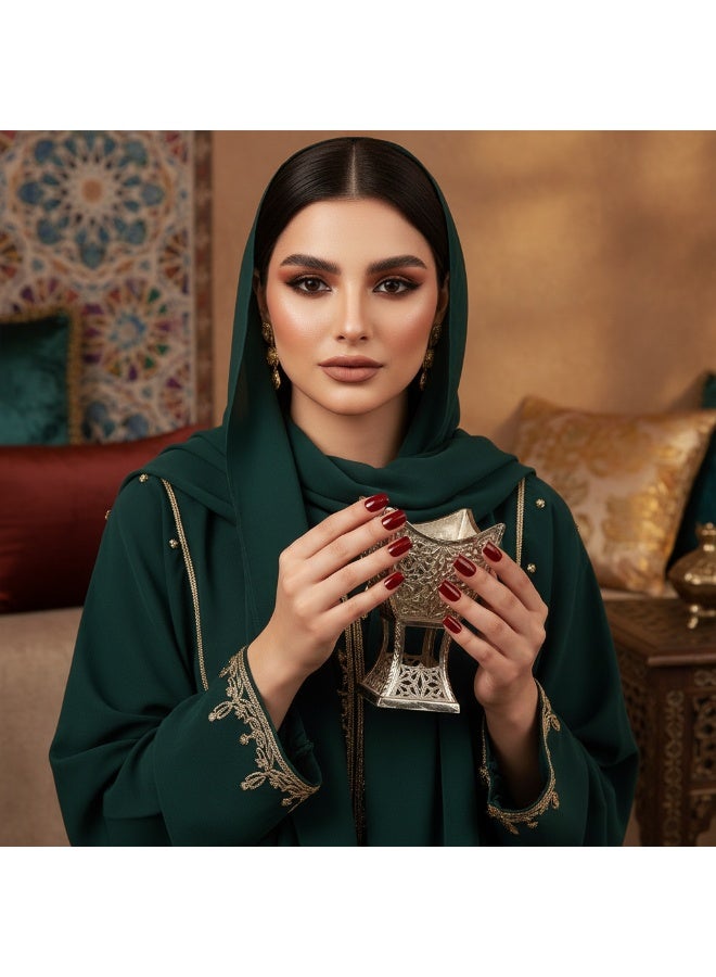 سنسيب قطعة قصيرة مربعة من الأظافر المضغوطة: أظافر صناعية من الأكريليك، أظافر صناعية لملاءمة سلسة - Image 3