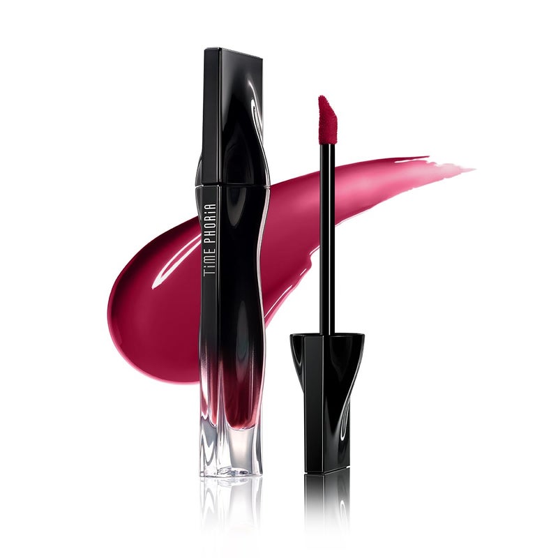 TIMEPHORIA Stellar Dust Lip Stain 08 Rubion, Transfer-Proof &Smudge-Proof Lip Gloss, Ruby Purple Red Tinted Glossy Finish, High-Pigment Vibrant, Hydrating Lightweight Long-Lasting Lip Makeup for Women - Image 1
