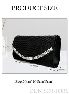 Women Shiny Glitter Evening Clutch Crossbody Bag Envelope Handbag Chain Purse for Wedding Formal Cocktail Party - pzsku/ZF05BCFF8C8BCCA2DFF6FZ/45/_/1695200817/4d1ab5e2-7fa9-40d1-b6a0-826e40ec8f76