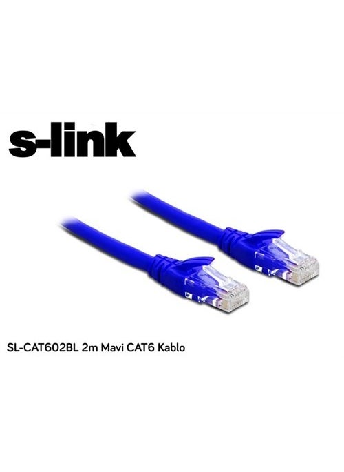 Sl-Cat602-M 2M Blue Cat6 Cable - pzsku/ZF05BDE30DFAE4C88680DZ/45/_/1736923103/28b8cd71-b927-4bbf-9390-9bfda0102383