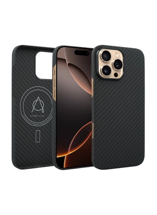 A-CASE its My Case iPhone 16 Pro Case, KAVAR series phone case Compatible with Magnetic, Slim & Light weight Aramid Fiber Made case With Raised Camera Protection - Black/Grey - pzsku/ZF05BE1E47CBCEF3B83E0Z/45/_/1733756970/7d02a770-0893-484a-bdda-d026a4a5f66e