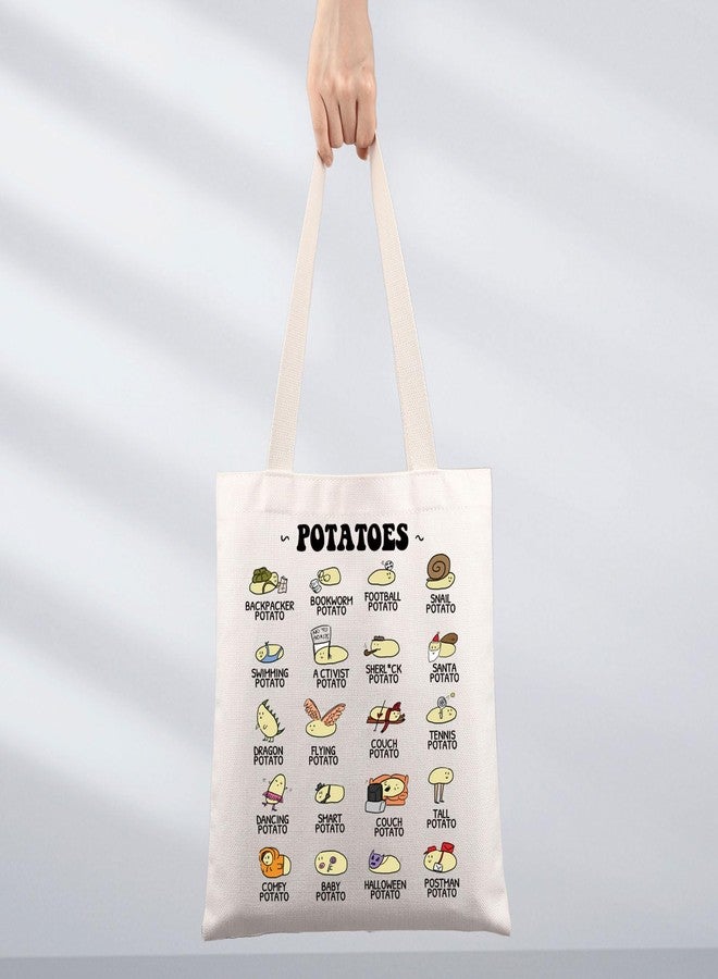 G2TUP Potatoes Tote Bag - Potato Lover Gift & Shopping Bag - Image 5