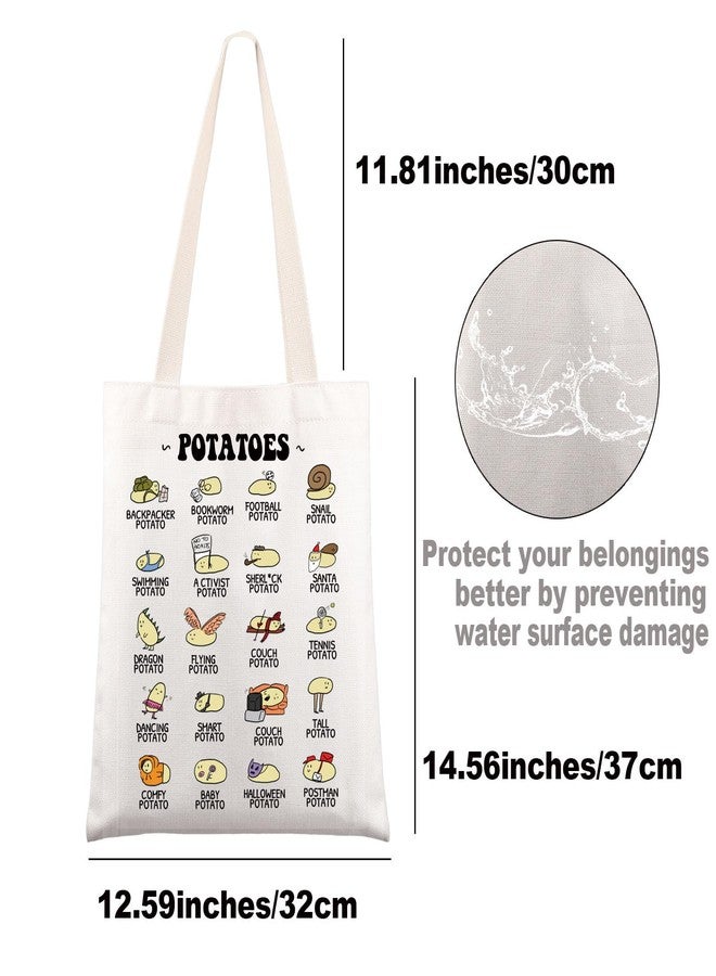 G2TUP Potatoes Tote Bag - Potato Lover Gift & Shopping Bag - Image 2