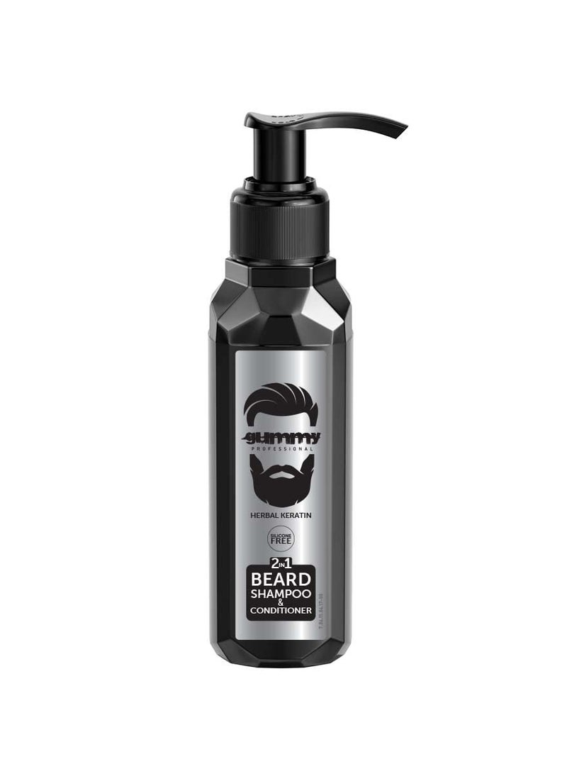 شامبو وبلسم اللحية بالكيراتين العشبي 100 مل