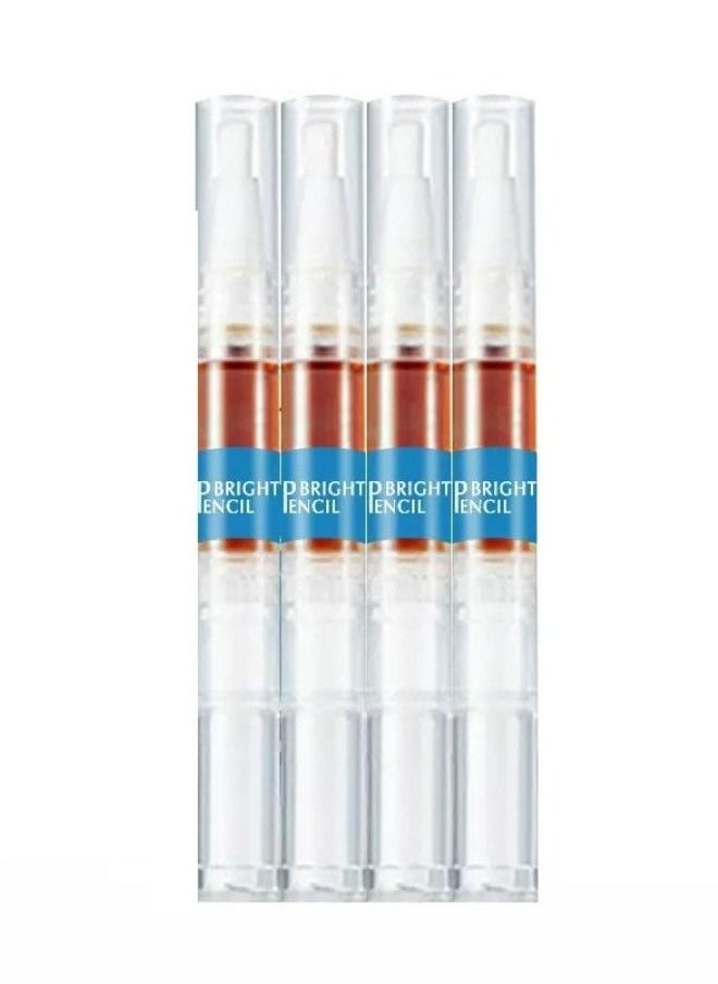 ISSUWEN Bright Pencil For Biological Repairing Of Nails Eliminates Fungal & Bacterial Infections , Induce Brightening & Shiny texture For Nails , 4 Pens In 1 Pack  - Image 2