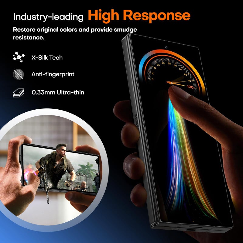 ال كي LϟK [عبوة من 2+1] لهاتف Samsung Galaxy Z Fold 8 Ultra - Image 5