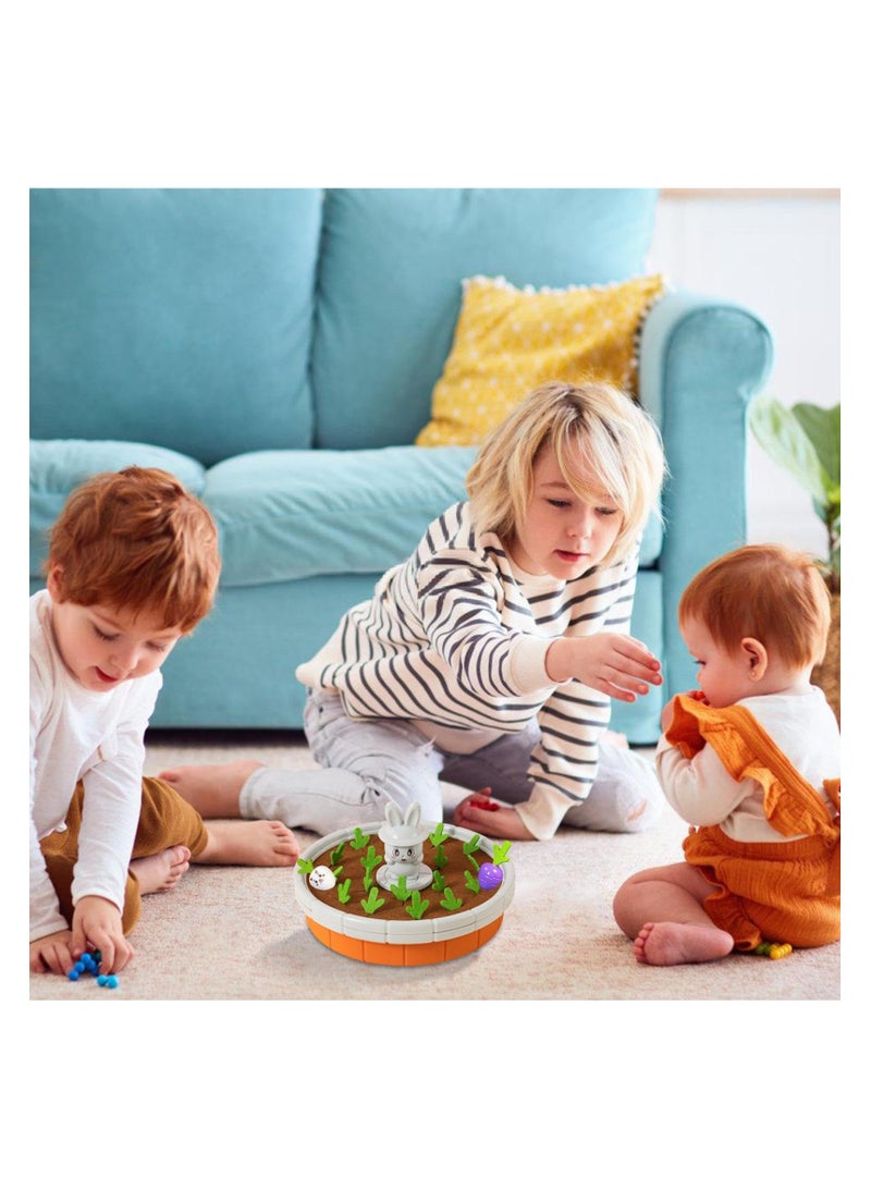 SYOSI Toddler Sorting Games, Radish Sorting Toys,Sorting Game Learning Toys | Carrot Harvest Game, Educational Toys Shape Sorting, Fine Motor Skills Farm Game, Preschool Learning Activities  - Image 2