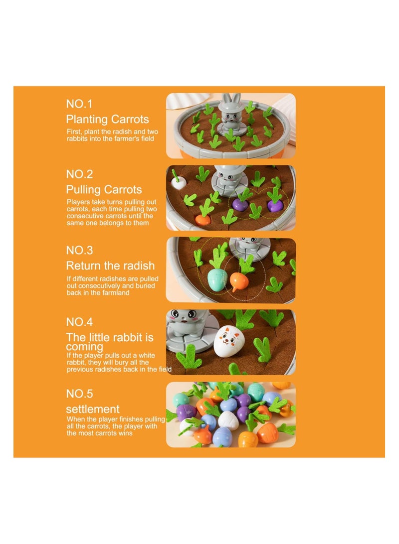 SYOSI Toddler Sorting Games, Radish Sorting Toys,Sorting Game Learning Toys | Carrot Harvest Game, Educational Toys Shape Sorting, Fine Motor Skills Farm Game, Preschool Learning Activities  - Image 4
