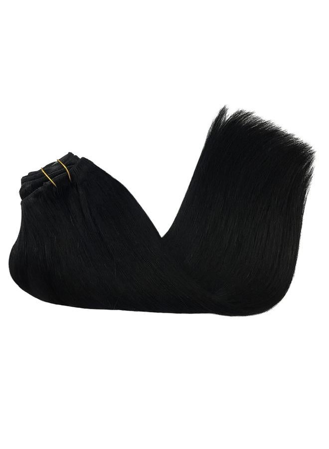 Bluejw European And American Real Hair Wig Women's Card Hair Seven-Piece Set Real Hair Extending Clip In Human Hair - Image 1