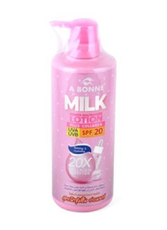 A Bonne' Enhanced Milk Formula Collagen & Niacinamide Sunscreen Lotion SPF 500ml  - Image 1