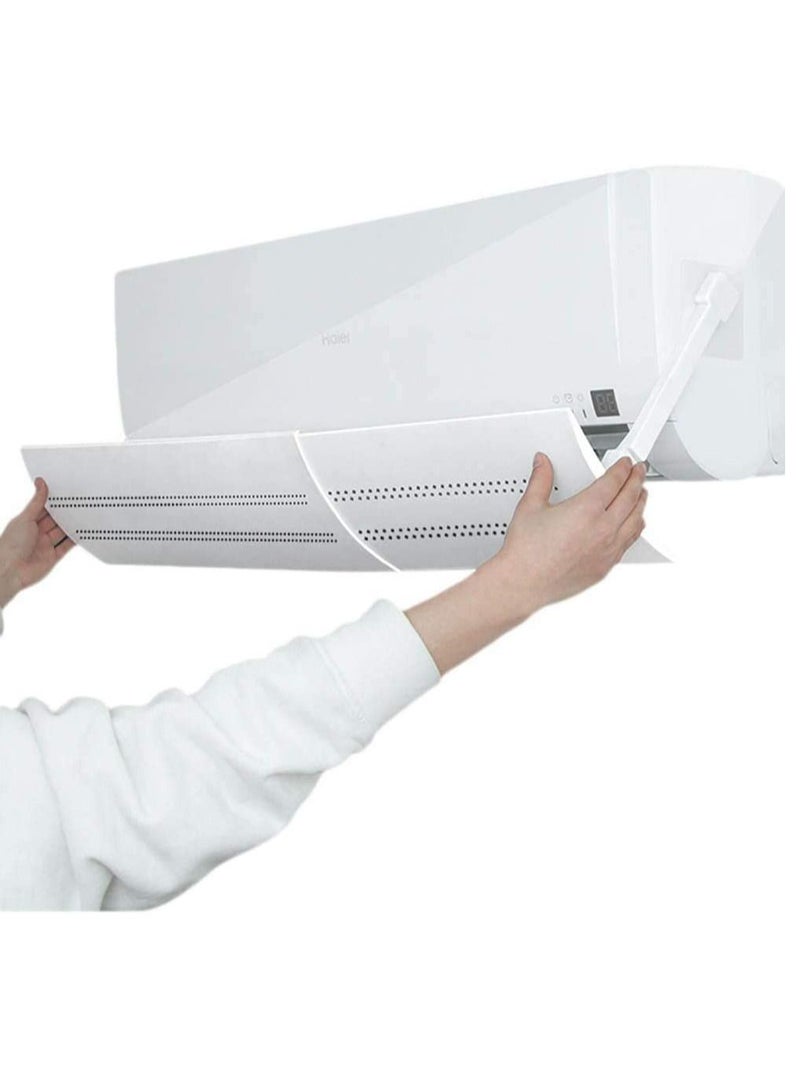 DubaiGallery غطاء مكيف هواء قابل للتعديل واقي من الرياح المباشرة - Image 2