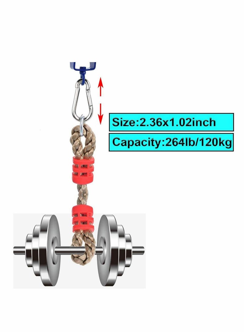 KASTWAVE Carabiner Clip, Heavy DutCarabiner Clip, Heavy Duty Snap Hook 304 Steel Spring Clip Keychain, Holds Up to 154lb/70kg (Max) for outdoor activity,camping, fishing, hiking, traveling, keychain etcy Snap - Image 3