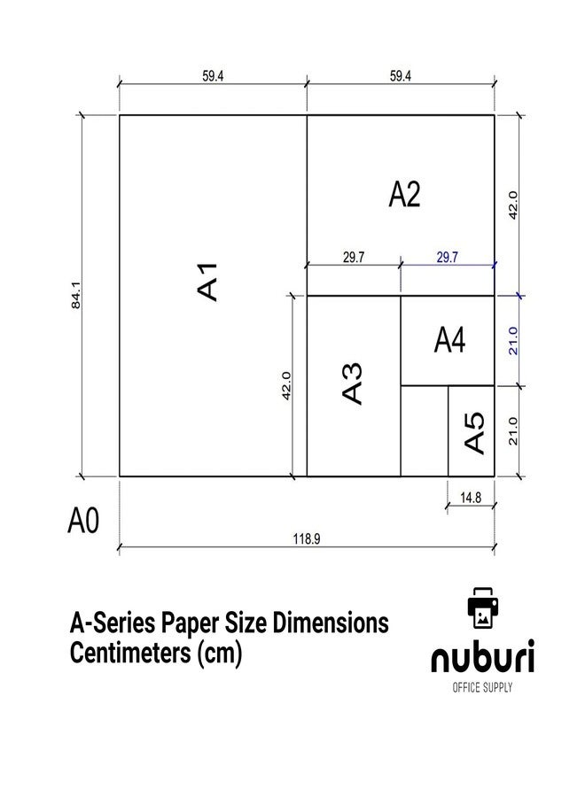 ورق طباعة فاخر بحجم A3 - سطح طباعة أبيض ناصع وناعم - جودة احترافية - 11.69 × 16.53 بوصة - 297 × 420 مم (250 ورقة) - Image 5