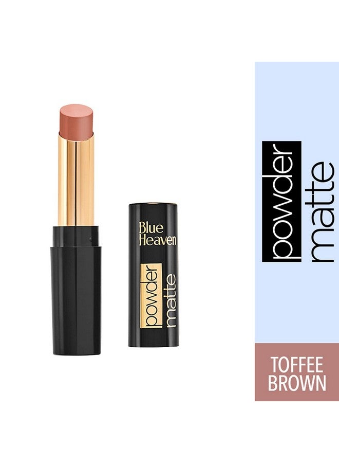 Blue Heaven Powder Matte -Toffe Brown, N02, 3.5 gm - Image 2
