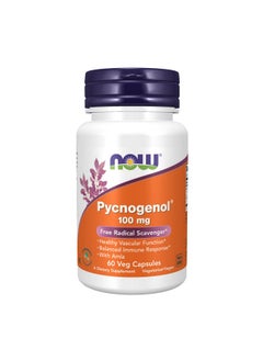 Supplements Pycnogenol 100 Mg (A Unique Combination Of Proanthocyanidins From French Maritime Pine) With Amla 60 Veg Capsules