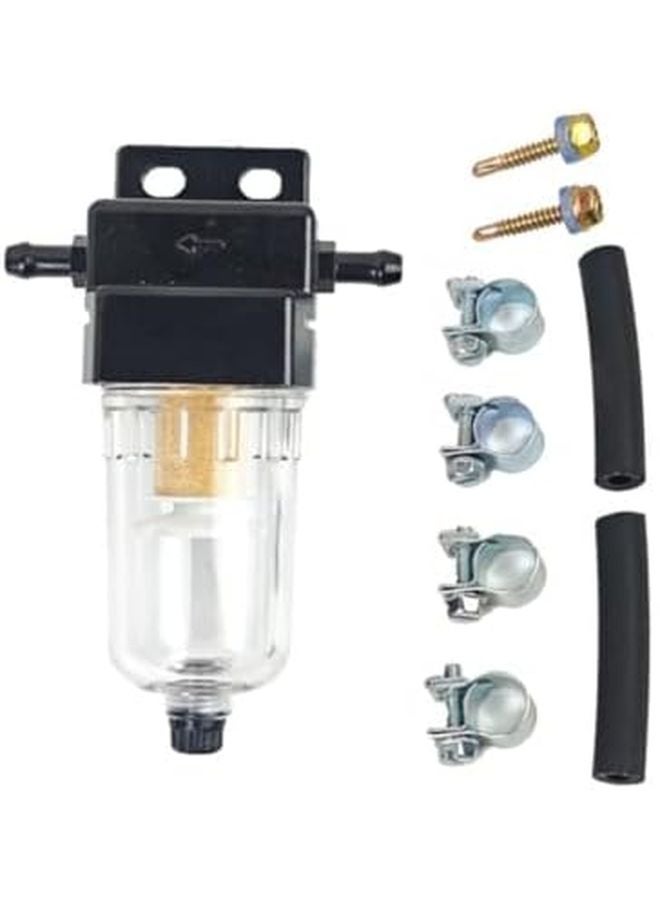 Diesel Heater Fuel Filter Water Separator Kit With Hoses And Clamps Size B - Image 2