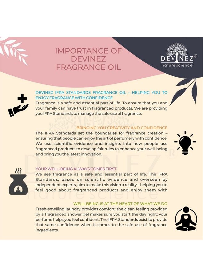 Devinez Gardenia Lemongrass Aroma Oil For Diffuser/Ultrasonic Aroma Diffuser/Tealight Diffuser/Reed Diffuser 30Ml Each - Image 4