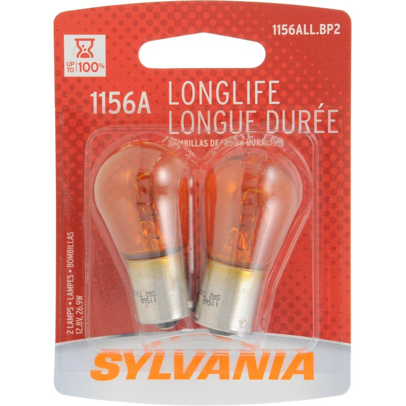 OSRAM SYLVANIA 1156A Long Life Miniature Bulb Contains 2 Bulbs