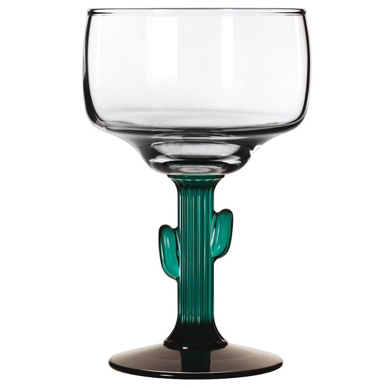 LIBBEY Libbey 16oz Cactus Margarita Glass with Juniper Stem 1 Count 