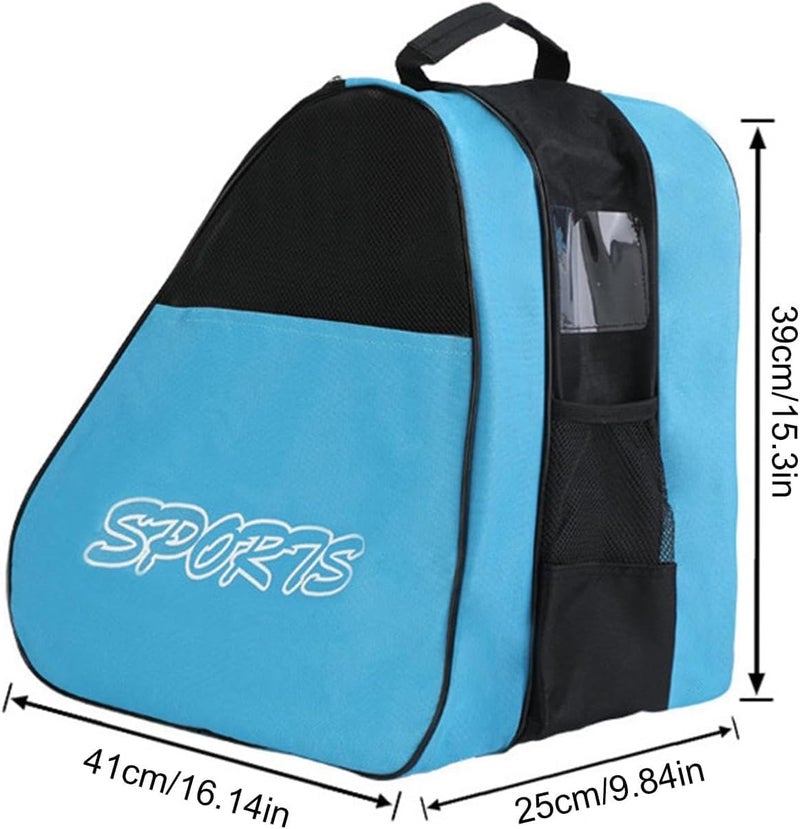 TNTAIAHL Roller Skate Bags, Oxford Cloth Ice Inline Skates Bag with Adjustable Shoulder Strap for Kids and Adult, Large Capacity Skate Bag for Skates Shoes, Helmet and Other Skate Accessories - Image 4