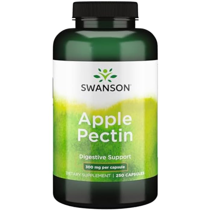 Swanson Apple Pectin 300 Milligrams 250 Capsules - Image 1
