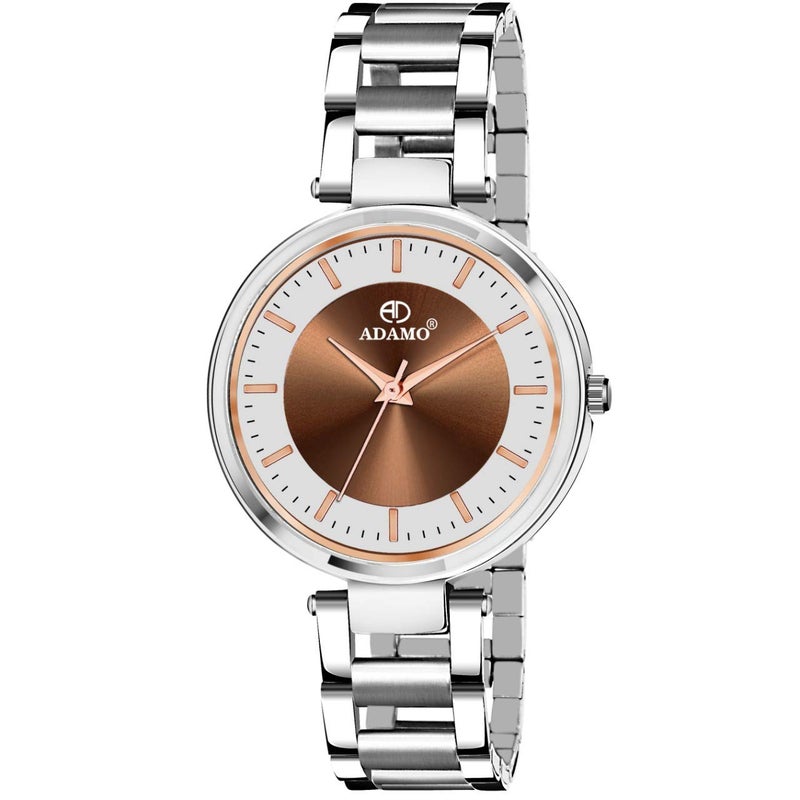 ADAMO Enchant Brown Dial Women's & Girl's Watches 2480KM14 - Image 5