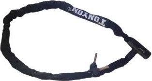 Bike Sky Tonyon Lock Chain with Key - 6MM*120CM - Black - Image 2