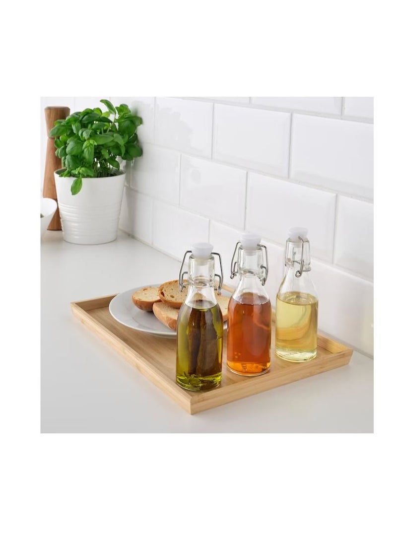 Bottle with stopper, clear glass15 cl  - Image 3