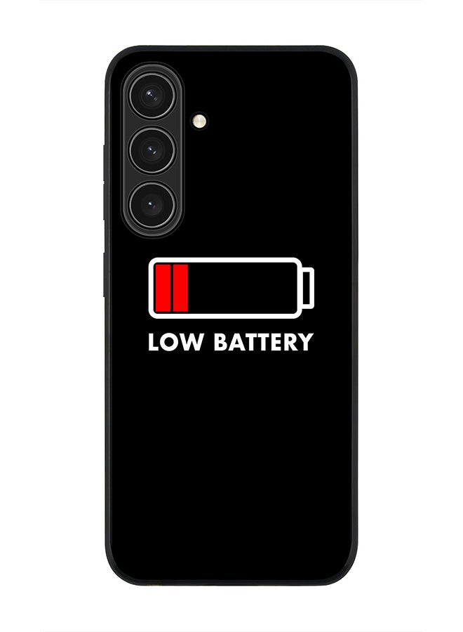 Stylizedd For Samsung Galaxy S25+ / S25 Plus 5G Case,Slim fit Camera Protection, Shockproof Thin Phone cover  - Low Battery - Image 1