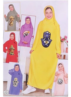 ماركة غير محددة اسدال صلاة فسكوز بألوان مميزة للبنات  - Image 1